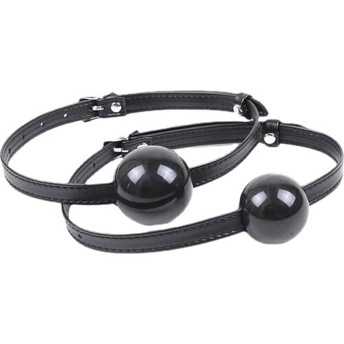 Silicone Gag Ball BDSM Bondage Restraints Open Mouth Sex Ball Harness Strap Gag Sex Toys for Couples Women Sex Accessories