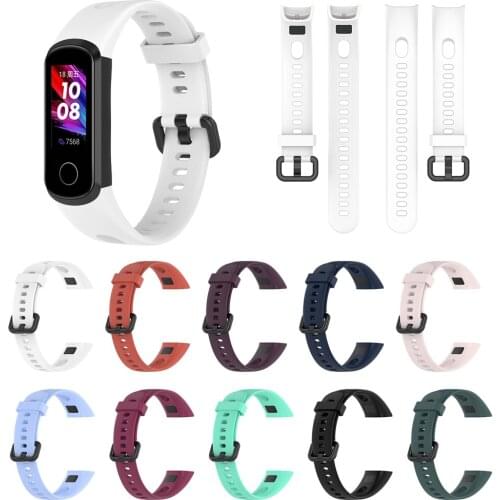 Silicone Wrist Strap For Huawei Band 4 Standard Version Replacement Watchband Bracelet for Huawei Honor 5i Smart Watch Band