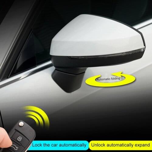 For Audi A3 A4L A5 Q2L Q3 Q5 Q5L Auto Folding Electric Folding Mirror Car Styling 2008-2020