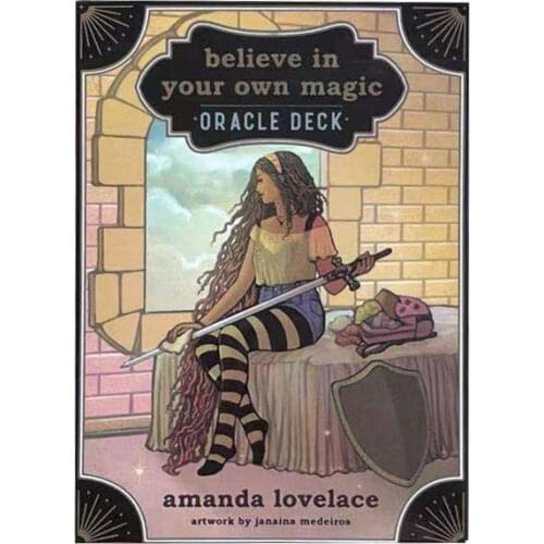 Believe in your own magic oracle Deck Cards Family Holiday Party Playing Cards Deck Tarot Card Board Games/78pcs