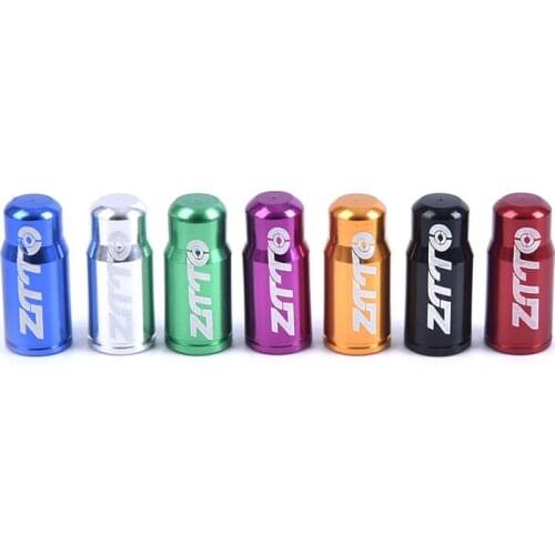 10PCS 16mm Aluminium Alloy Bicycle Wheel Tire Valve Cap Protector Aluminum Road Bike Cap Dust Covers 7 Colors