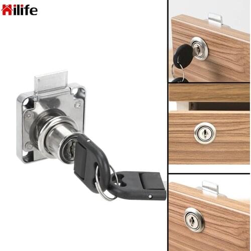 138-22 High-grade Desk Drawer Lock Cabinet Anti-theft lock Child Safety Doors Lock Wardrobe Furniture Cam Locks