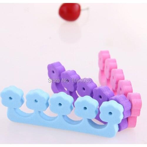 200 pcs/lot cheap EVA toe separator nail care tool manicure free shipping
