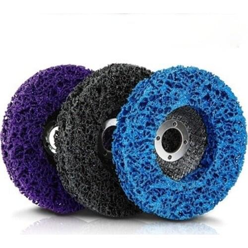 115mm 4.5 Inch Stripping Wheel Strip Discs Angle Grinding Sheet Metal Rust Removal Paint Removal and Polishing Angle Grinder