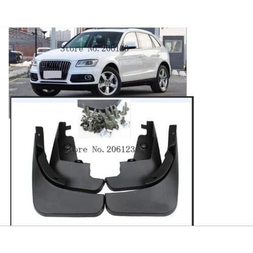 Fit For Audi Q5 2009-16 Molded Mudflaps Mud Flap Flaps Splash Guards Fender 2015 2014 2010-2013 Front Rear Accessories