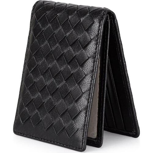 Cow Leather RFID Cover For Drivers Documents Business Credit Card Holder Thin Purse Woman Driver License Holder Card Wallet
