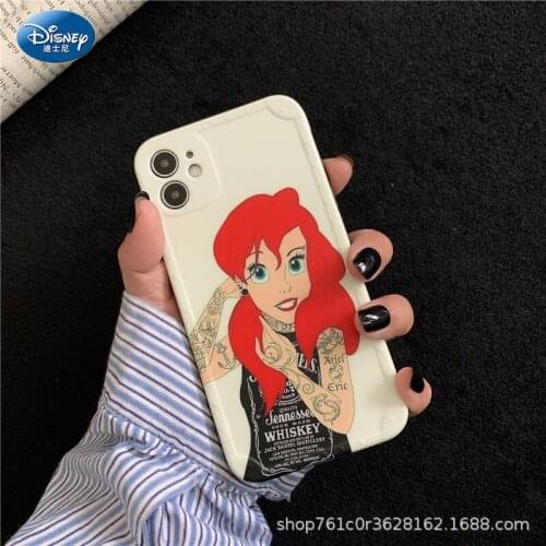 Princess Snow White Disney Case for IPhone 11 12Pro Xs Max iPhone SE 2020 7 8 Plus Case High Quality Full Cover zz0531