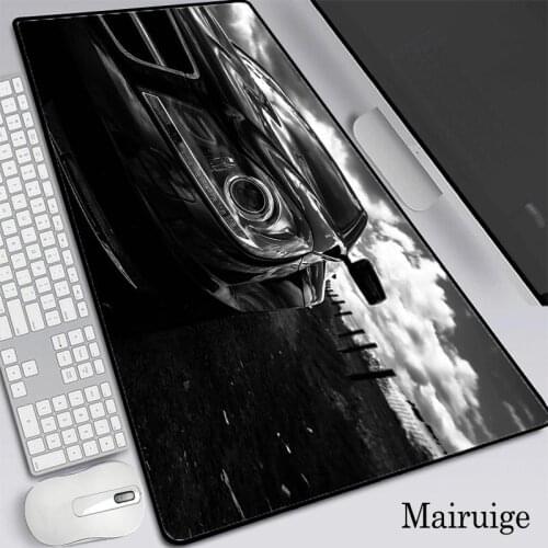 Black Car RGB Gaming Mouse Pad Colorful Luminous for PC Computer Desktop14 Modes Colors LED Light Desk Mat Gaming Keyboard Pad