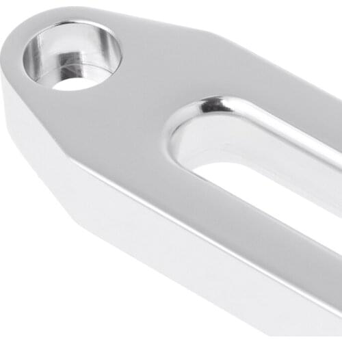 4000lbs Alumimum Hawse Fairlead For Synthetic Winch Rope Cable Lead SUV ATV UTV E7CA