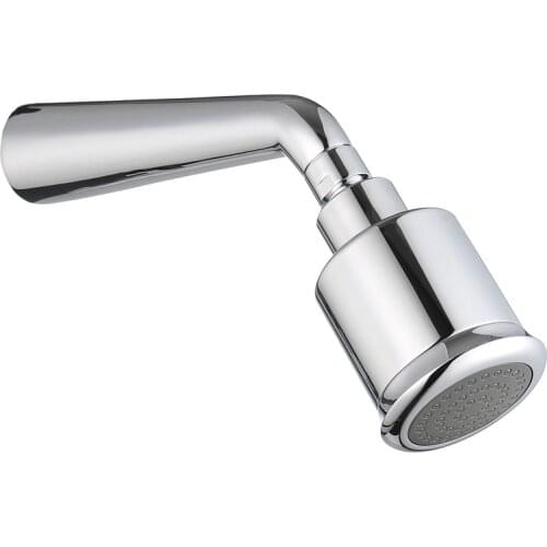 Chrome All brass wall mounted top shower head Copper shower nozzle spray jet Powerful bathroom top quality Rotatable shower head