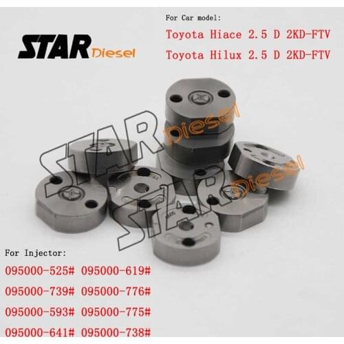 Valve 07# Injector spare parts Original valve plate 07# for Toyota Hilux Hiace Injection 23670-0L070