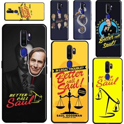 Better Call Saul Phone Case For OPPO A5 A9 A31 A53 2020 A52 A72 A15 A83 A91 A1K A5S Reno2 Z Find X2 X3 Pro