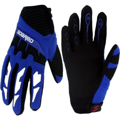 3-8 Years Old Children Full Finger Cycling Gloves Roller Skate Riding Gloves Wear-resistant Breathable Skating Sports Gloves