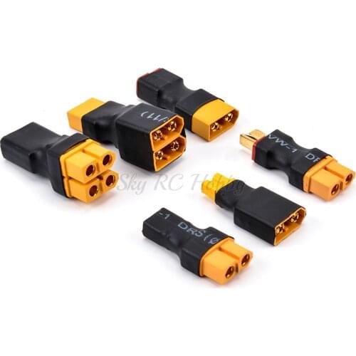 XT60 Male / Female to XT30 T plug XT60 Power Adapter Converter RC Drone Connector Adapter Battery Converter Plug Accessories