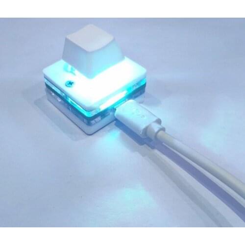 RGB Mini 1 Key Keyboard Osu Gaming Keyboard for Photoshop Mechanical Macro Drawing Programming Keypad Keyboard Custom Shortcuts