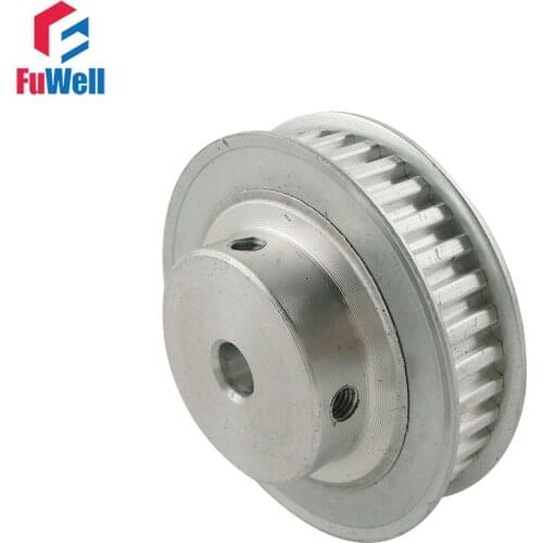 XL-36T Timing Pulley 6/8/10/12mm Bore Toothed Gear Pulley 11mm Width 5.08mm Pitch 36Teeth Aluminum Alloy Timing Belt Pulley