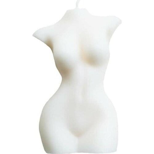 Soy Wax Female Bust Candle Vegan Goddess Candle Female Torso Candle Home Candles Decoration Soy Wax