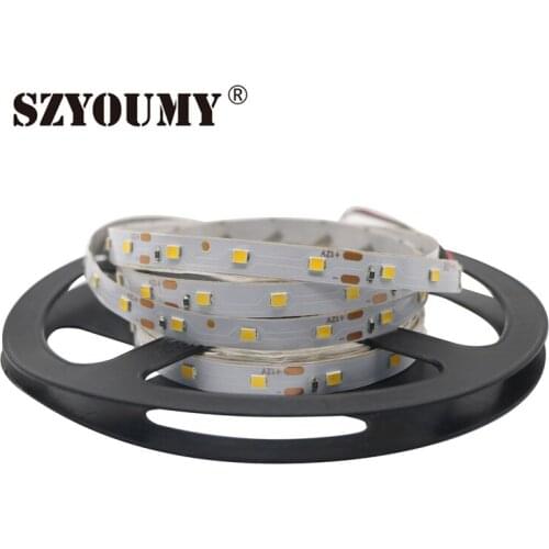SZYOUMY 100M Led Strip Light 2835 SMD DC 12V Non-waterproof 60 Leds /M Flexible Tape Lamp 8MM PCB Width