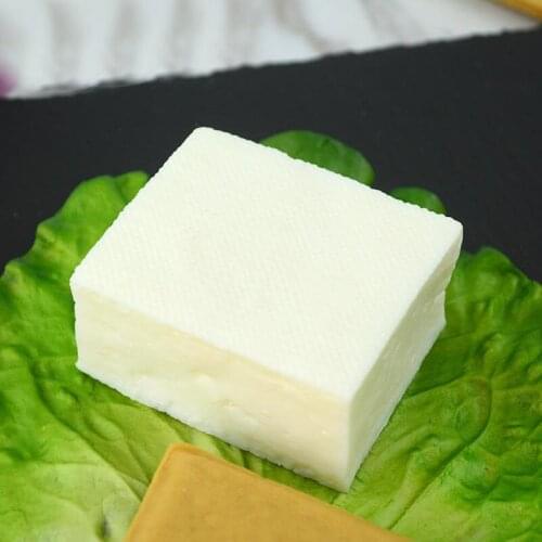 050 Simulation tofu fake tofu dump tofu prop plastic plastic food nutrition food dish model