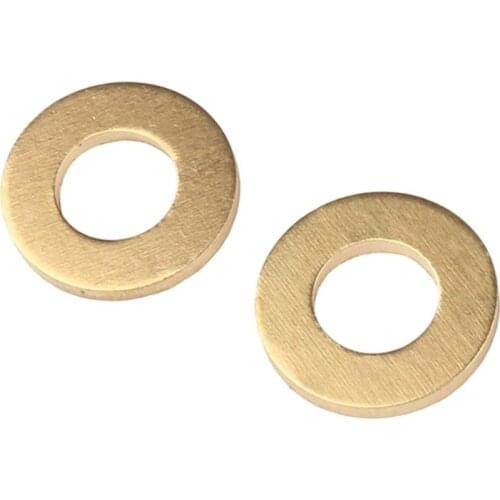 500Pcs/set M2 M2.5 M3 M4 M5 M6 M8 Meson Pad Sheet Metal Collar Brass Flat Plain