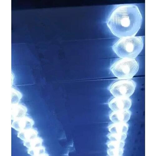 500pcsHigh light transmittance LED2835/3030/3528 diffuse reflection lens advertisement light box lens