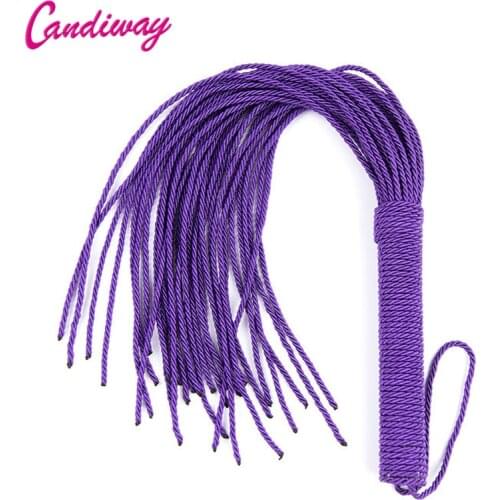 CatWhip SM Nylon Whip Adult Games For Couples fetish Role Cosplay Sex Toys Sex Products Spanking BDSM Flirting For Women/Men