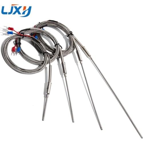 LJXH 3x50/100/150/200mm Probe Sensor K-Type Thermocouple Temperature Sensors