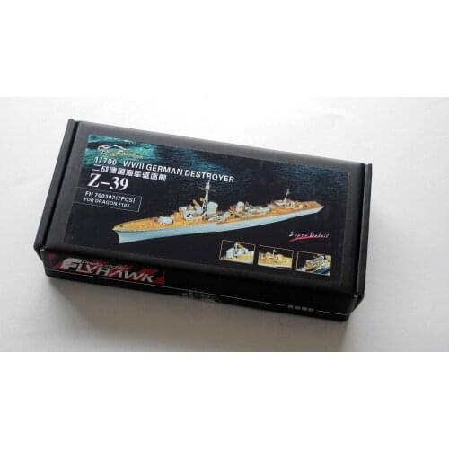 Flyhawk 700307 1/700 German Destroyer Z-39 for Dragon top quality