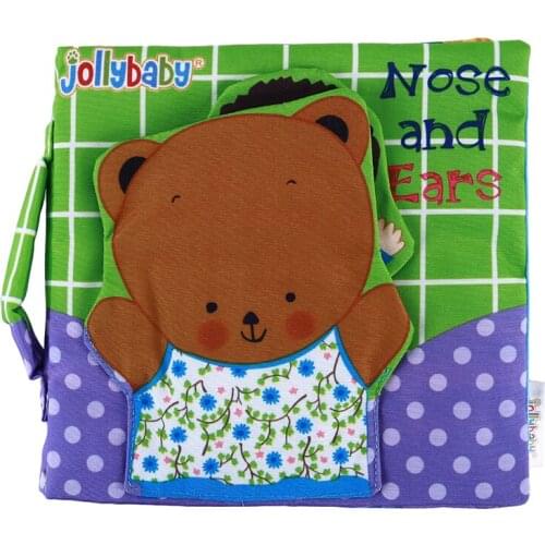 Baby Early Learning Education Cloth Book With Ring Paper Book Baby Story Book Toy Soft Development Toy