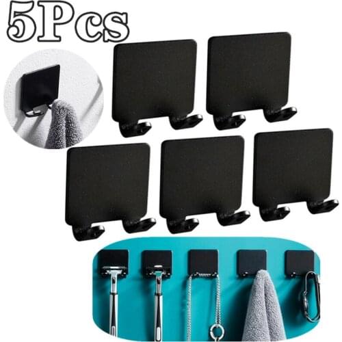 Shaver Hook Hanger Stand Self Adhesive Heavy Duty Utility Storage Hook,bathroom Kitchen Organizer for Plug Robe Towel Loofah