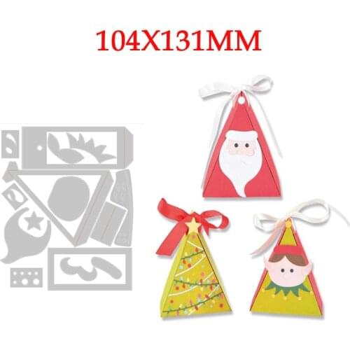 New Arrival Santa Claus Metal Cutting Dies for Scrapbooking Handmade Mold Stencil DIY Card Make Mould Model Craft Decoration
