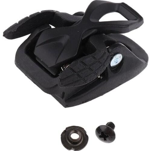 Durable Inline Roller Skate Replacement Spider Buckle Clasp with Screw & Fasten Strap Black