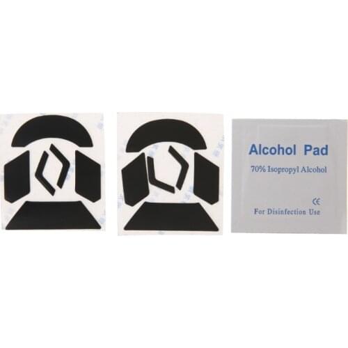 2 Sets 0.6mm Thickness Replacement Mouse Feet Skates for logitech G903