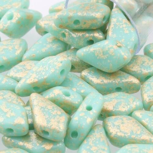 Taidian Cezch Kite Beads Loose Luster Turquesa Glass Perles Beads 9*5mm Ruili Style Beaded Hoops 3/5grams/bag Gift