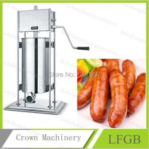 15L free shipping Sausage stuffing machine