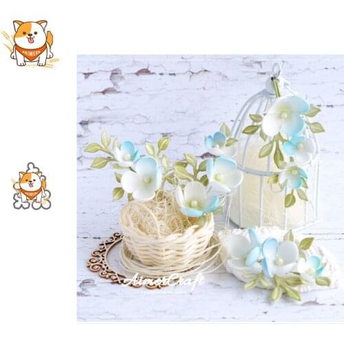 5PCS Flower Series Metal Cutting Dies Scrapbooking Stencil Decorative Craft Embossing Die Cuts Card Making New Dies For 2019