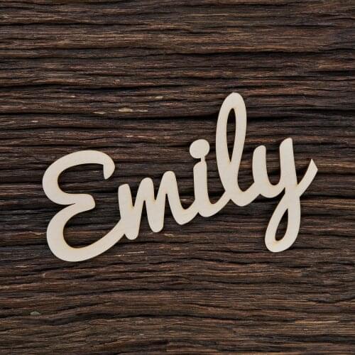 Wooden Custom name sign for Crafts & for Decoration - Laser Cut - Rustic Name Sign - Nursery Name Sign - Name Tags