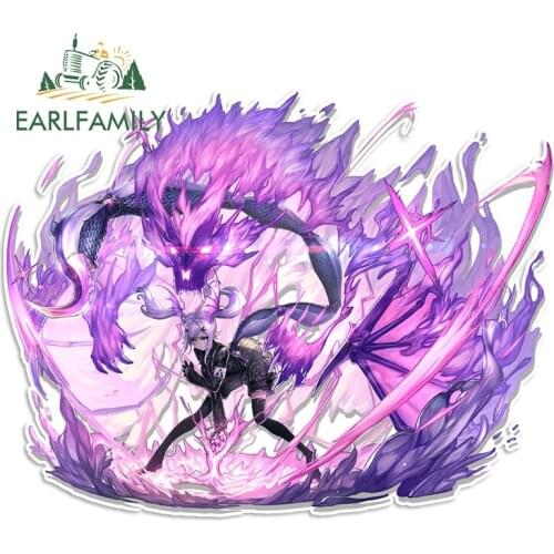 EARLFAMILY 13cm x 10.1cm for Arknights Manticore Car Accessoires Stickers Graffiti Caravan Funny Vinyl Car Wrap Campervan Decor