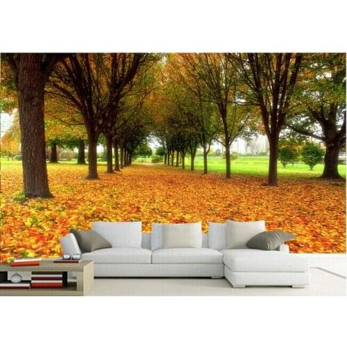 Custom photo wallpaper, forest landscape murals for the living room bedroom TV background wall waterproof wallpaper