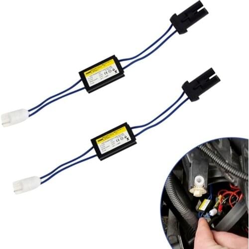1pc T10 Canbus Cable 12V LED Warning Canceller Decoder 501 T 10 W5W 192 168 Car Lights NO Error Canbus OCB Load Resistor