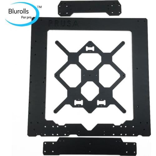 Cloned Original Prusa i3 mk3 aluminum alloy frame, 6mm thickness black