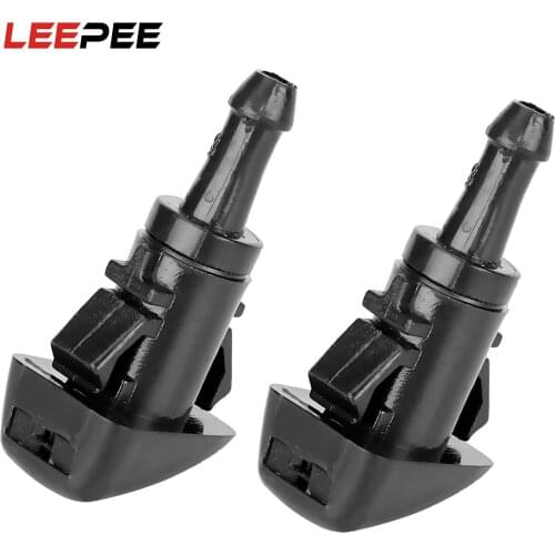 LEEPEE Fan Shaped Windshield Water Sprayer Wiper Jet Nozzle For Chrysler 300 For Dodge Charger Magnum Washer