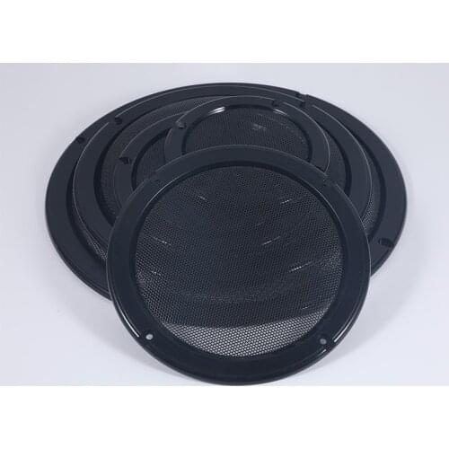 2 3 4 6.5 8 10 inch Speaker Metal Net Cover Car home mesh enclosure speakers Plastic Frame Metal iron wire grilles