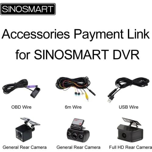 NOT Single Selling!! Extra Payment Link for option of SINOSMART Wi-Fi DVR