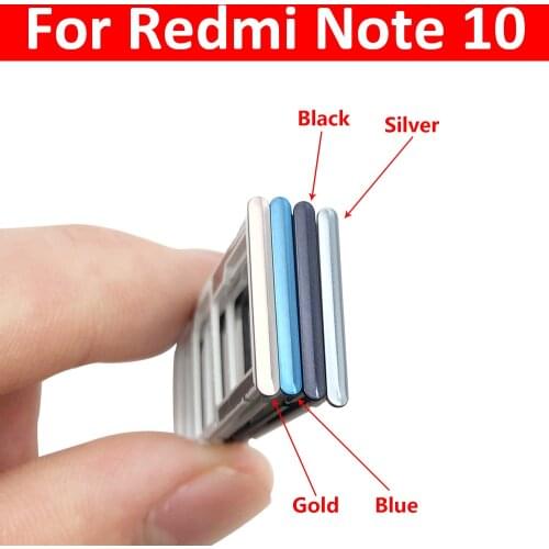 New SiM Tray For Xiaomi Redmi Note 10 Power SIM Card Slot SD Card Tray Holder Adapter
