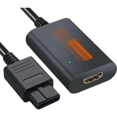 Portable Converter Adapter Shared Equipment for N64/SNES/SFC/NGC to HDMI-compatible 720p PAL/NTSC Game OTG Converter Cable