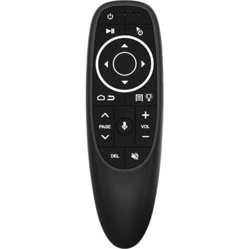 G10 Pro Backlit Air Mouse Google Voice Search Gyroscope Remote Control 2.4G Wireless Microphone Mouse for Smart TV BOX