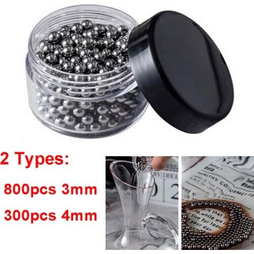300/800pcs Wine Tea Stains Clean Hookah Cup Glass Bottle Cleaning Balls Beads