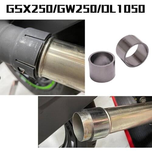 Motorcycle Exhaust Pipe Escape Crush Gasket For SUZUKI GSX250R DL250 DL1050 GW250 V-STROM 1050 Tube Link Pipe Graphite Gasket