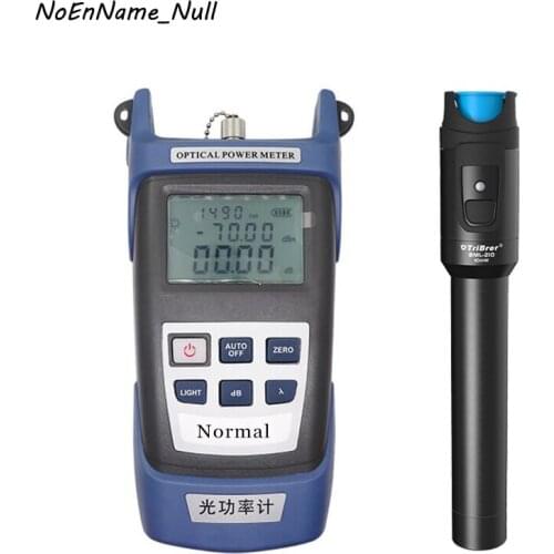 2 In 1 FTTH Fiber Optic Tool Kit Optical Power meter OPM -70~+3dBm and 10km 20km 30km Visual Fault Locator Fiber optic test pen